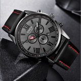 Men's fashion calendar quartz watch