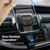 Gravity Car Phone Holder Air Vent Clip Mount No Magnetic Universal Mobile Support GPS Stand For iPhone