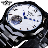 Men's fashion, leisure and retro automatic mechanical watch