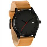 High end calendar fashion business quartz watch