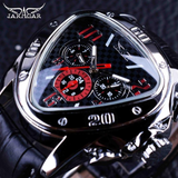 Men's fashionable leisure heart-shaped triangle automatic mechanical watch