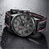 Men's fashion calendar quartz watch