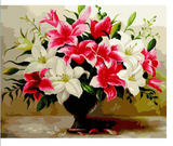 oil painting by numbers Flowers Nature pictures by numbers On Canvas Room Decoration Frameless DIY Digital Paint