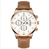 Men's calendar quartz watch