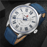 Men's Quartz waterproof Roman calendar watch