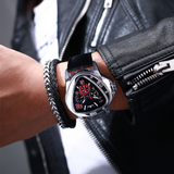 Men's fashionable leisure heart-shaped triangle automatic mechanical watch