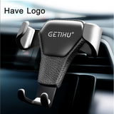 Gravity Car Phone Holder Air Vent Clip Mount No Magnetic Universal Mobile Support GPS Stand For iPhone