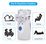 Portable aerosol inhalation humidifier for allergic rhinitis asthma spray