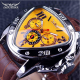 Men's fashionable leisure heart-shaped triangle automatic mechanical watch