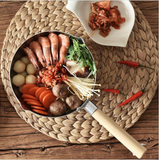 Snow Pan Aluminum Nonstick Saucepan Wooden Handle Cooker Boiled Porridge Food For Gas Stoves Kitchen Supplies HOME