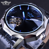 Men's fashion, leisure and retro automatic mechanical watch