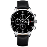 Men's calendar quartz watch