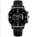 Men's calendar quartz watch