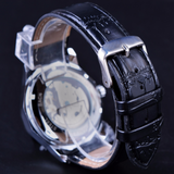 Men's fashion, leisure and retro automatic mechanical watch