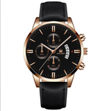 Men's calendar quartz watch