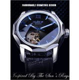 Men's fashion, leisure and retro automatic mechanical watch