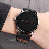 High end calendar fashion business quartz watch