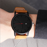 High end calendar fashion business quartz watch