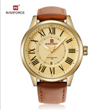 Men's Quartz waterproof Roman calendar watch