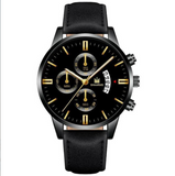 Men's calendar quartz watch