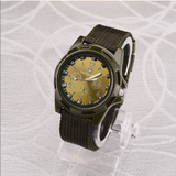 Quartz canvas luminous Military Watch